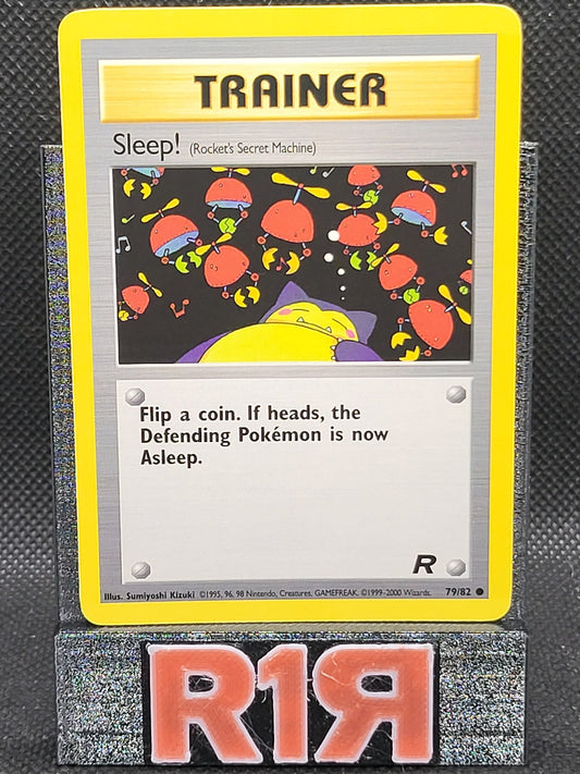 Sleep! (Rocket's Secret Machine) 79/82 Team Rocket