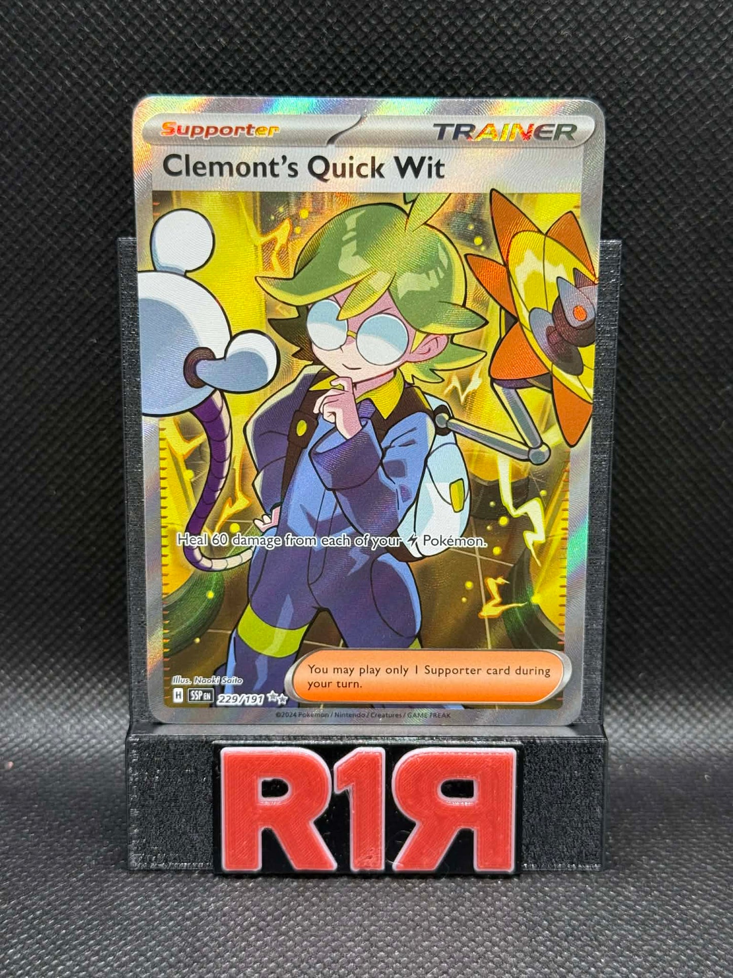 Clemont's Quick Wit 229/191 Surging Sparks