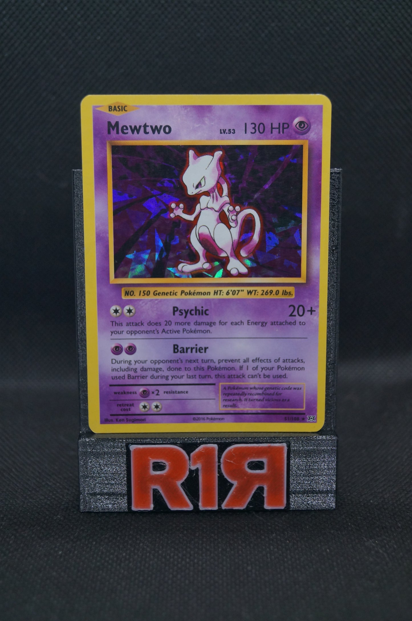 Mewtwo 51/108 Evolutions Holo
