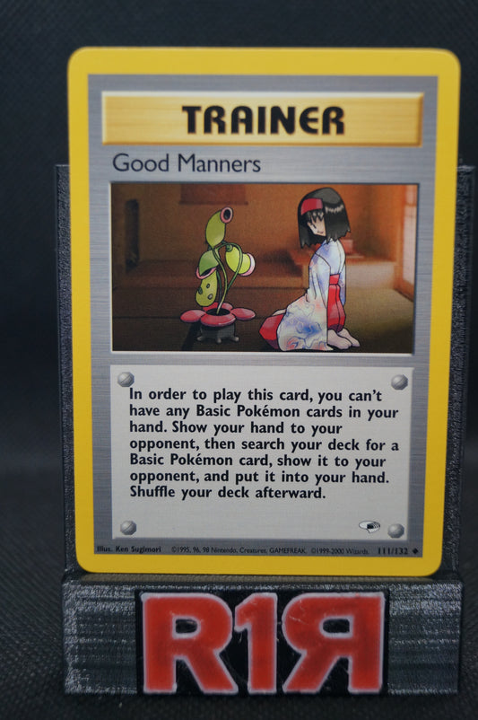 Good Manners 111/132 Gym Heroes