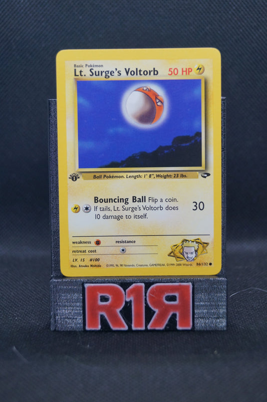 Lt. Surge's Voltorb 86/132 Gym Challenge 1st Edition