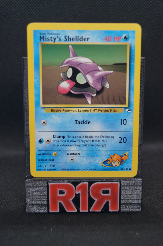 Misty's Shellder 89/132 Gym Heroes