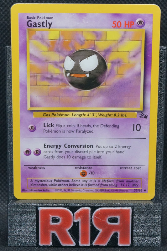 Gastly 33/62 Fossil