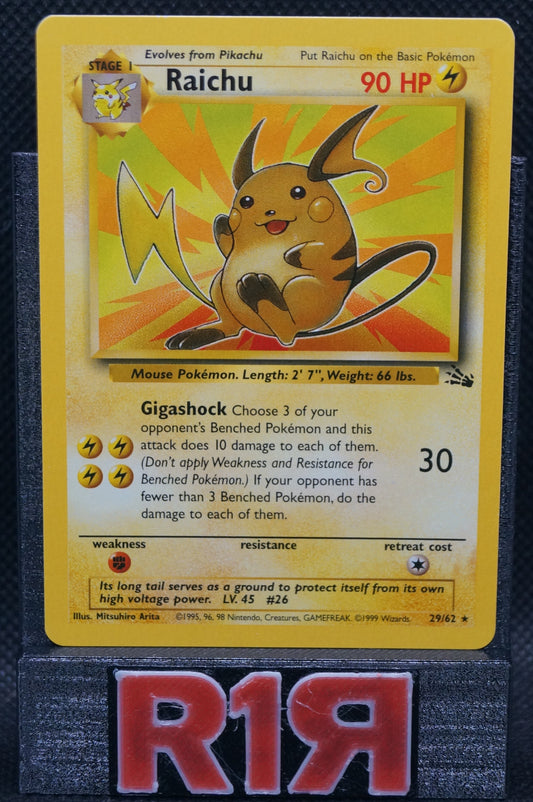 Raichu 29/62 Fossil