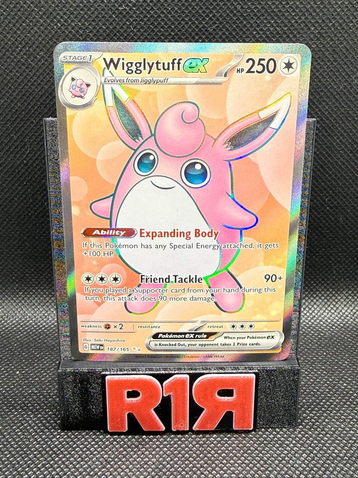 Wigglytuff EX 187/165