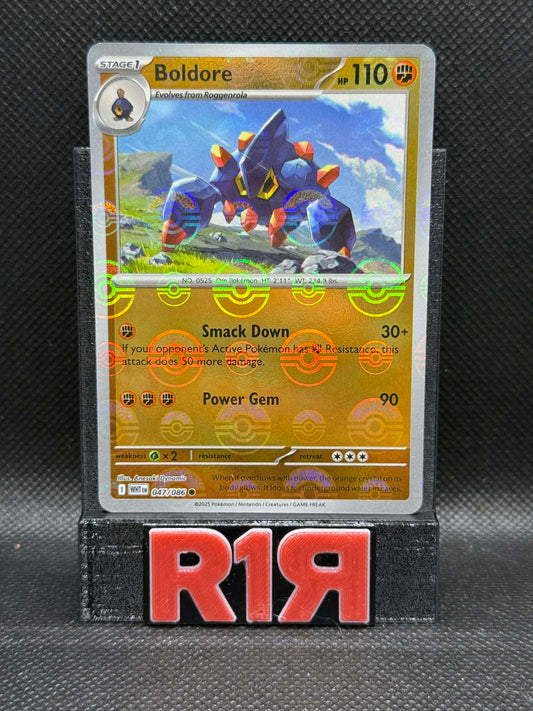 Boldore 047/086 White Flare - Poke Ball