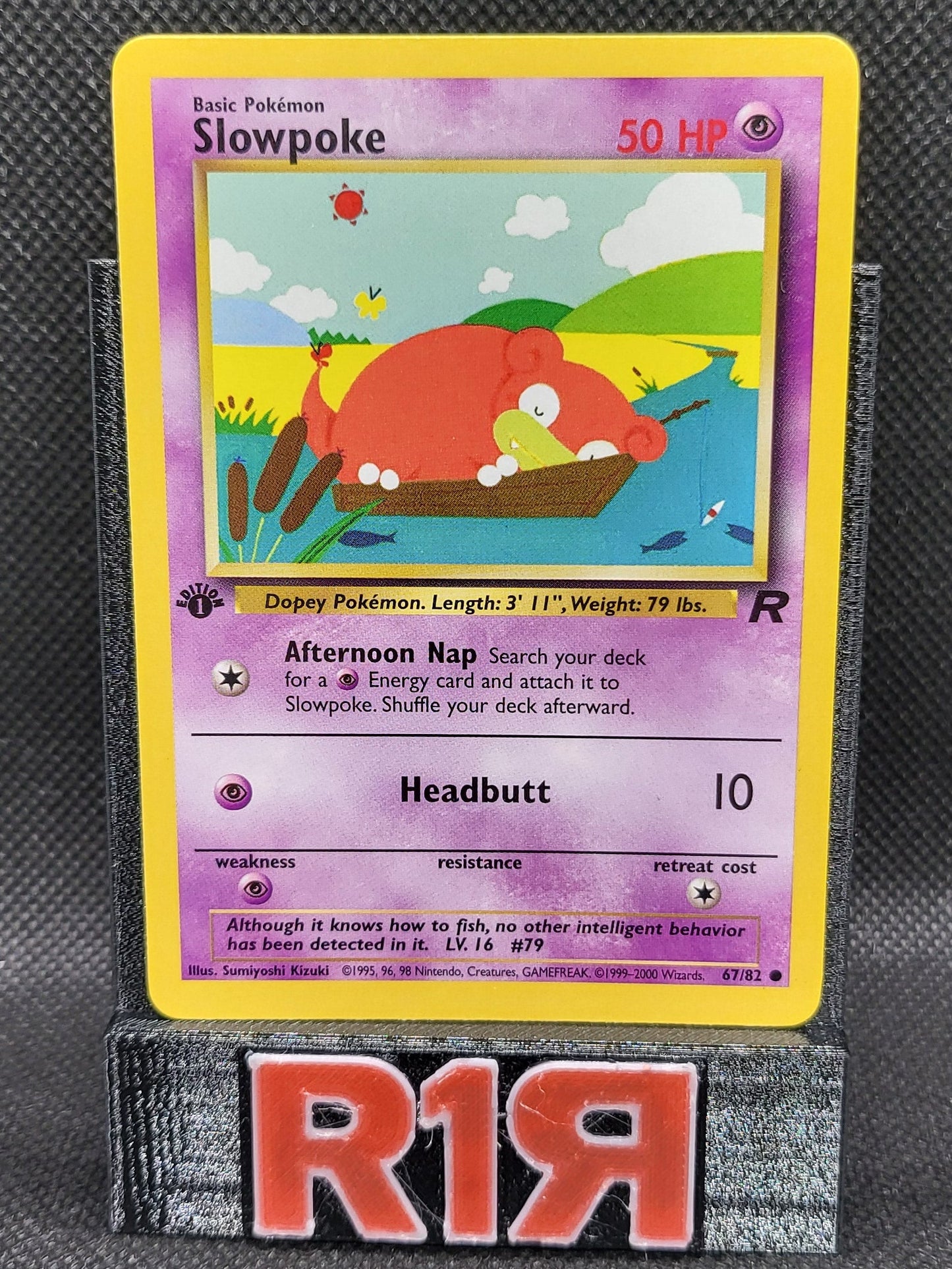 Slowpoke 67/82 Team Rocket 1st Edition