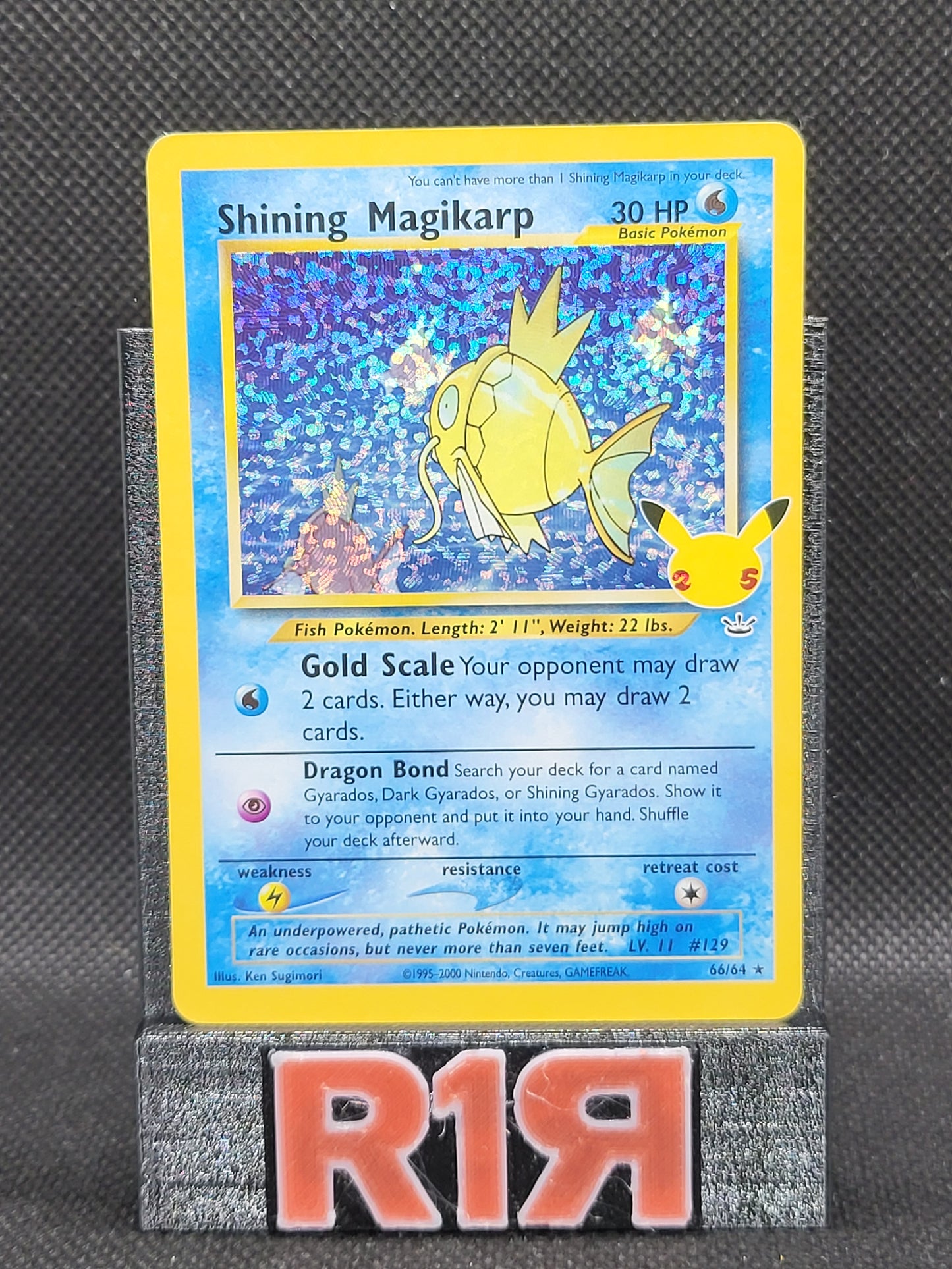 Shinging Magikarp 66/64 celebrations